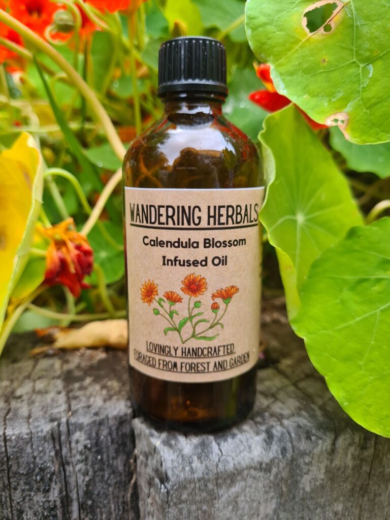 Wandering Herbals Calendula Infused Oil