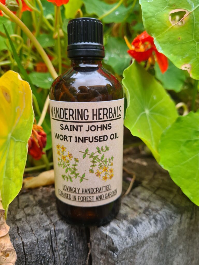Wandering Herbals St John's Wort Infused Oil